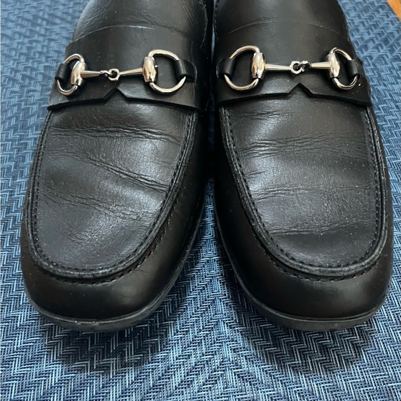 Gucci Women’s Black Leather Loafers - Picture 3 of 9